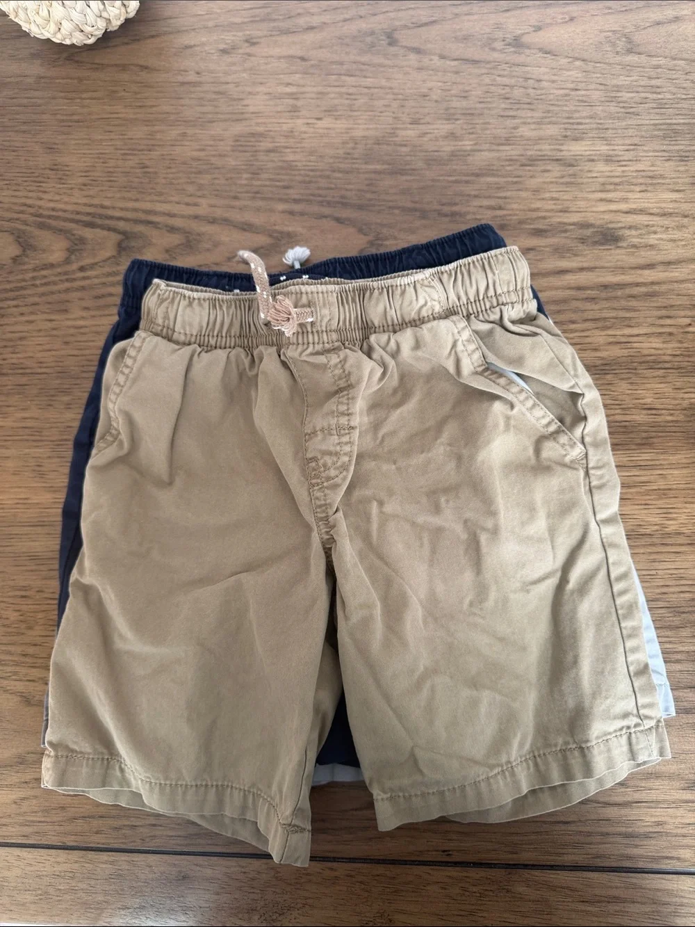 Cat & Jack Pull-On Shorts in Navy, Khaki, Gray, and Light Gray
